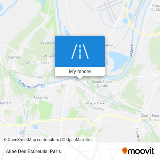 Allée Des Écureuils plan