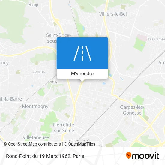 Rond-Point du 19 Mars 1962 plan