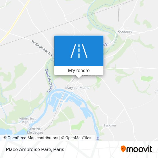 Place Ambroise Paré plan