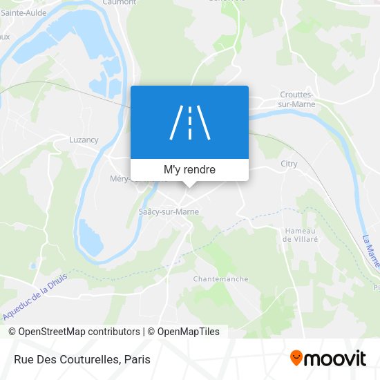 Rue Des Couturelles plan