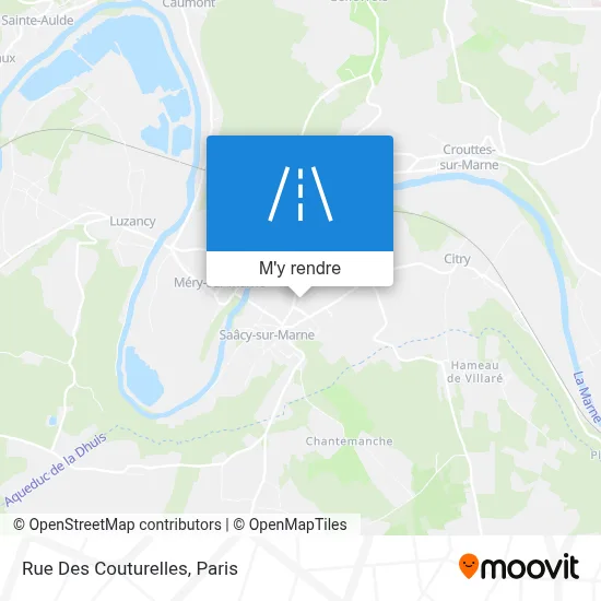 Rue Des Couturelles plan