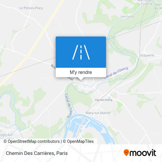 Chemin Des Carrières plan