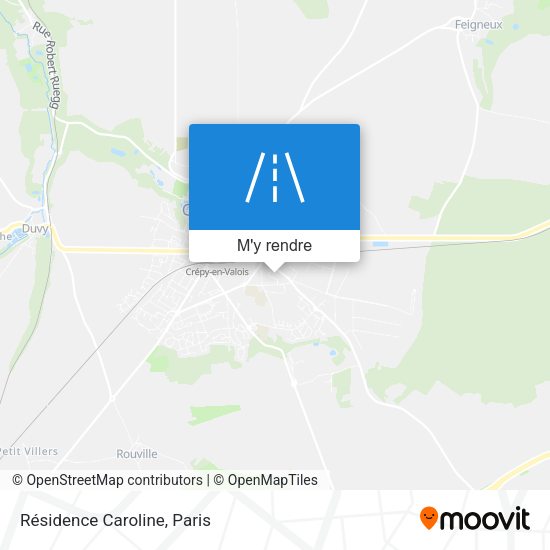 Résidence Caroline plan