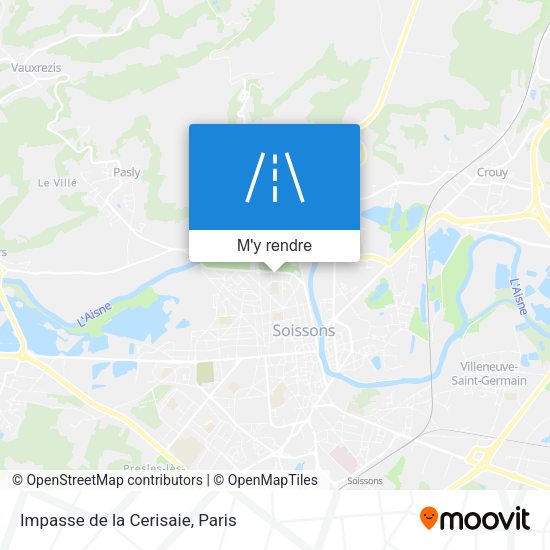 Impasse de la Cerisaie plan