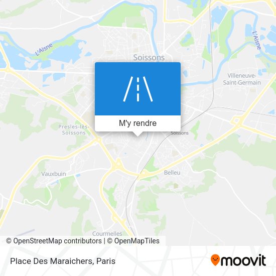 Place Des Maraichers plan