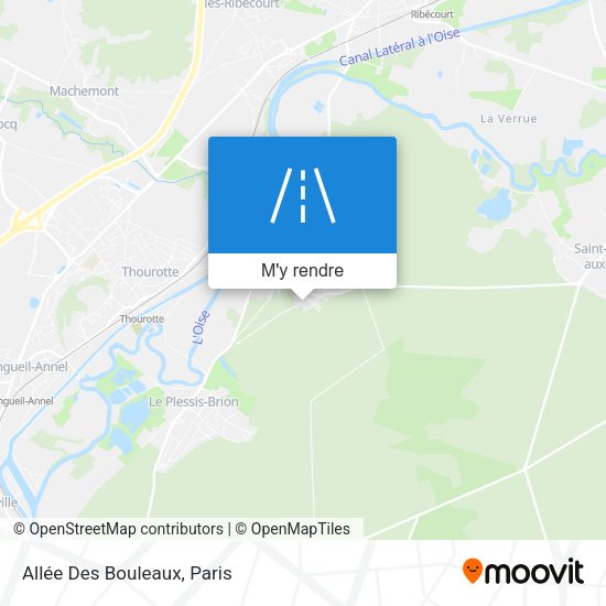 Allée Des Bouleaux plan