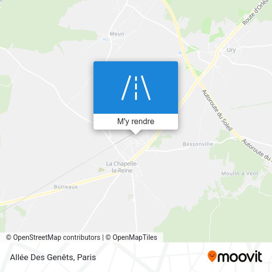 Allée Des Genêts plan