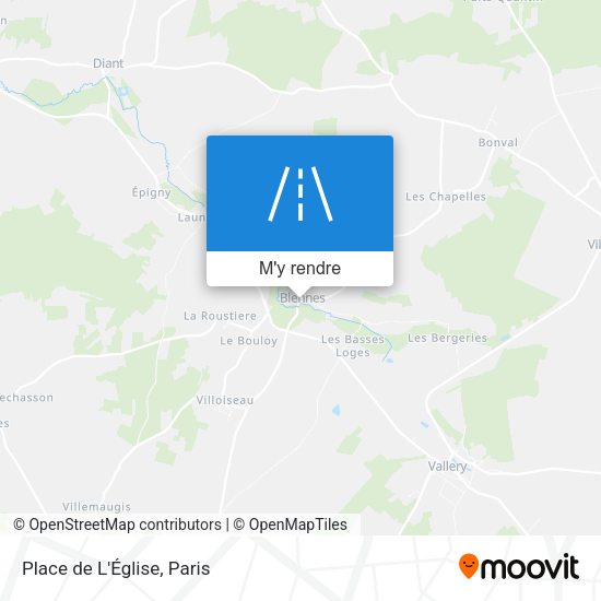 Place de L'Église plan