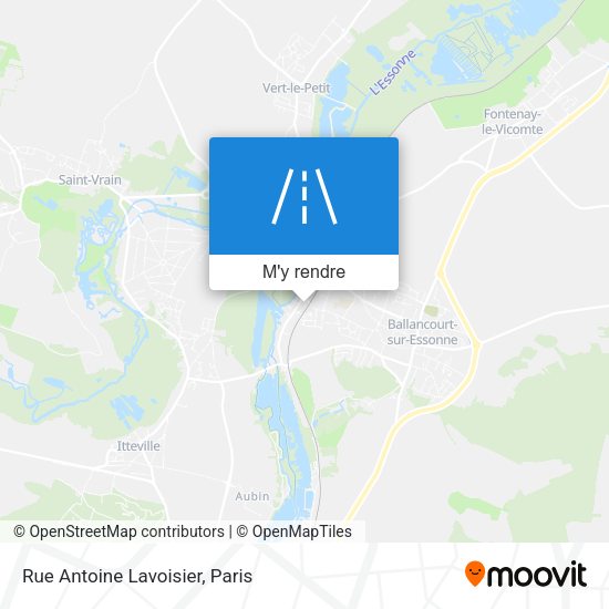 Rue Antoine Lavoisier plan