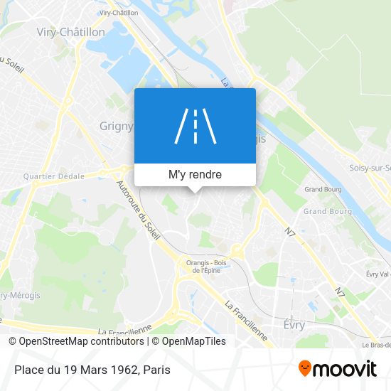 Place du 19 Mars 1962 plan