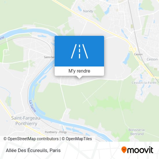 Allée Des Écureuils plan