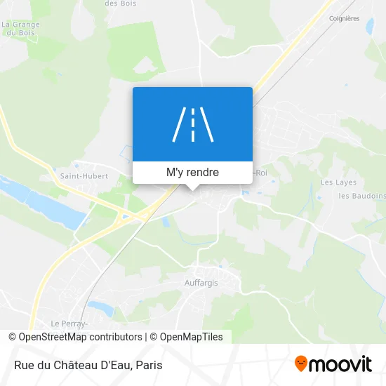 Rue du Château D'Eau plan