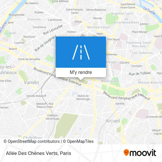 Allée Des Chênes Verts plan