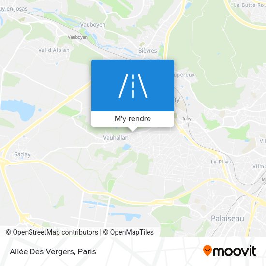 Allée Des Vergers plan