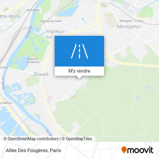 Allée Des Fougères plan