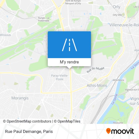 Rue Paul Demange plan