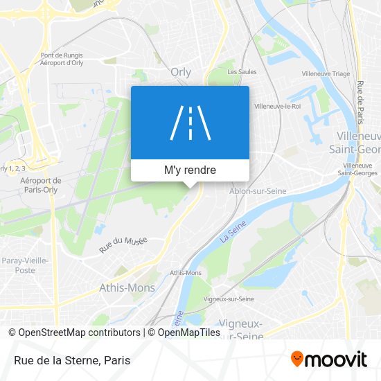 Rue de la Sterne plan
