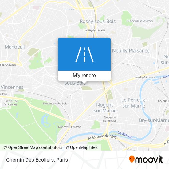 Chemin Des Écoliers plan