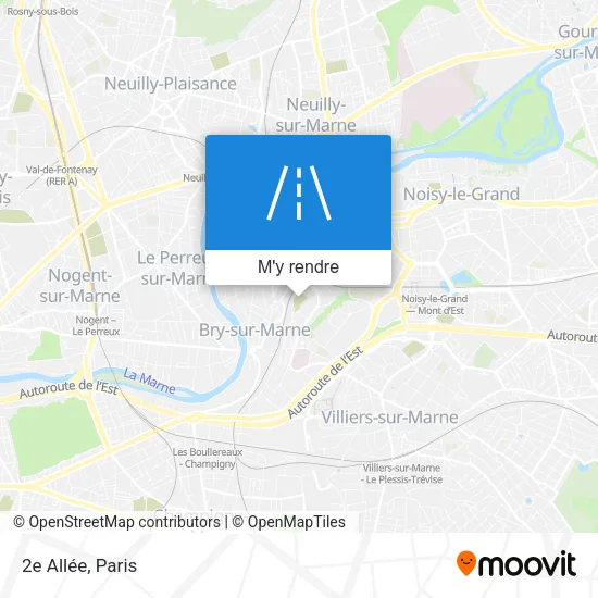 2e Allée plan