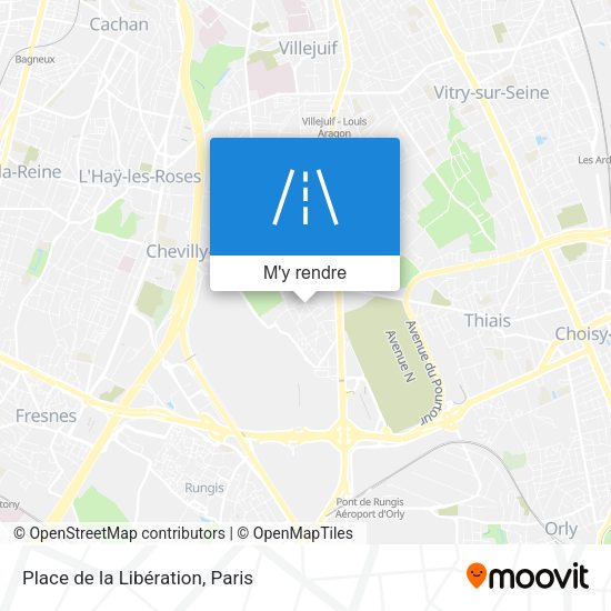 Place de la Libération plan