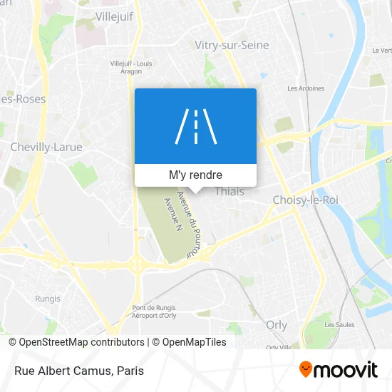 Rue Albert Camus plan