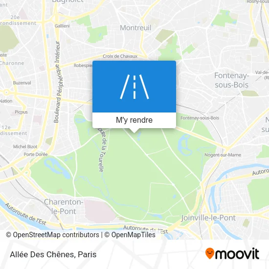 Allée Des Chênes plan