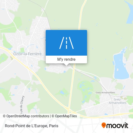 Rond-Point de L'Europe plan