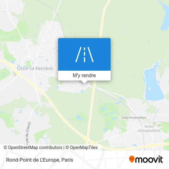 Rond-Point de L'Europe plan