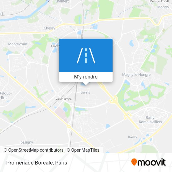 Promenade Boréale plan