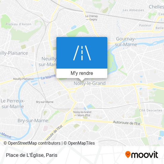 Place de L'Église plan