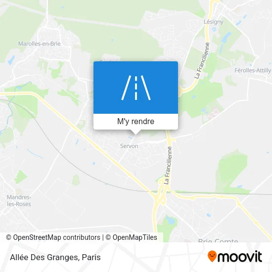 Allée Des Granges plan