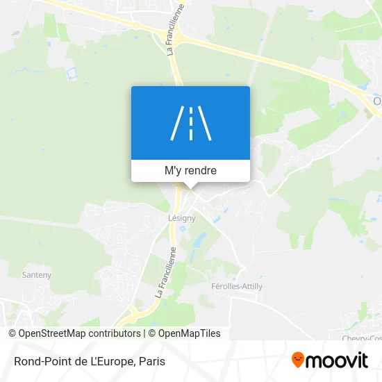 Rond-Point de L'Europe plan