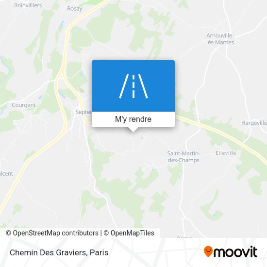 Chemin Des Graviers plan