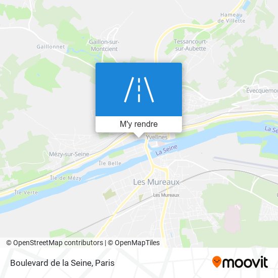 Boulevard de la Seine plan