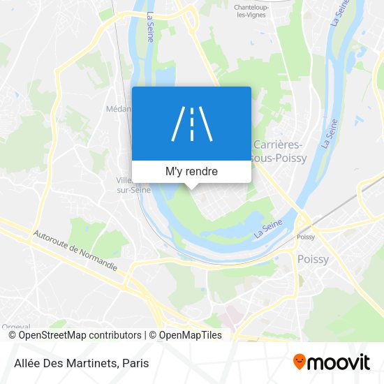 Allée Des Martinets plan