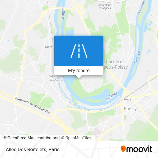 Allée Des Roitelets plan