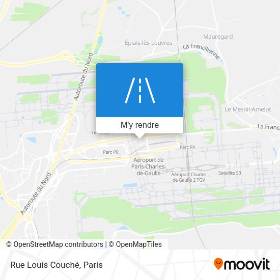 Rue Louis Couché plan