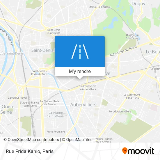 Rue Frida Kahlo plan