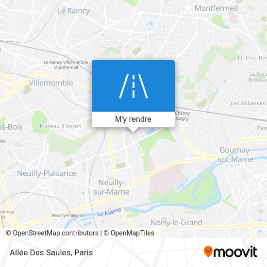 Allée Des Saules plan