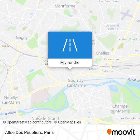 Allée Des Peupliers plan