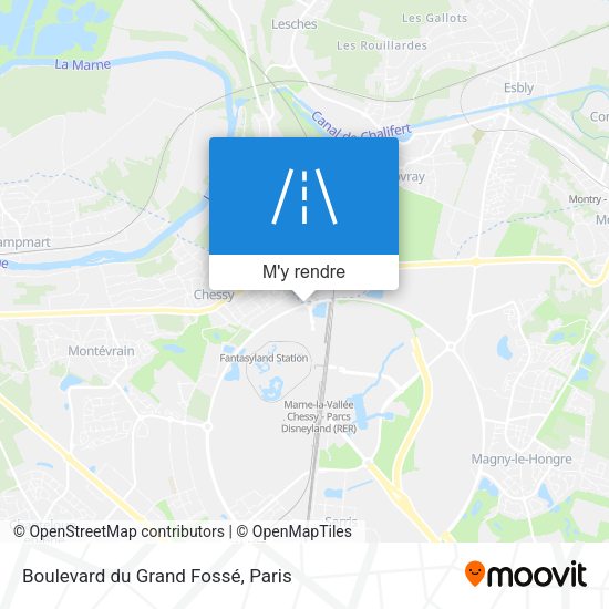 Boulevard du Grand Fossé plan