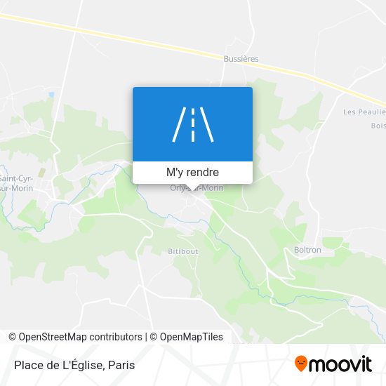 Place de L'Église plan