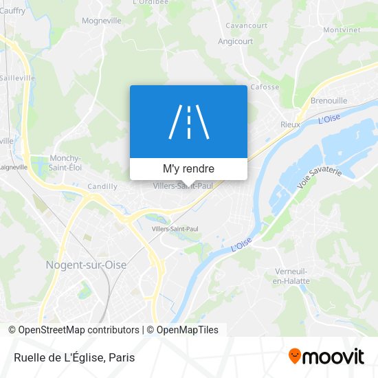 Ruelle de L'Église plan