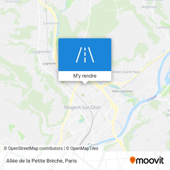 Allée de la Petite Brèche plan