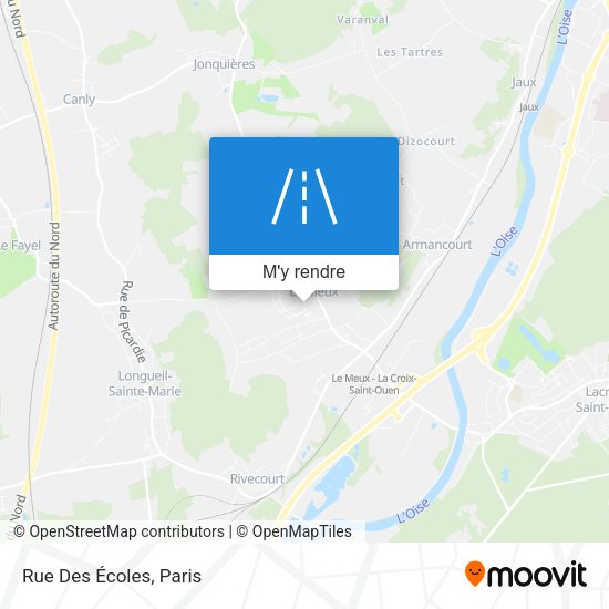 Rue Des Écoles plan