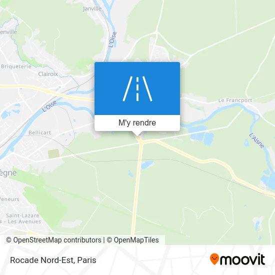 Rocade Nord-Est plan