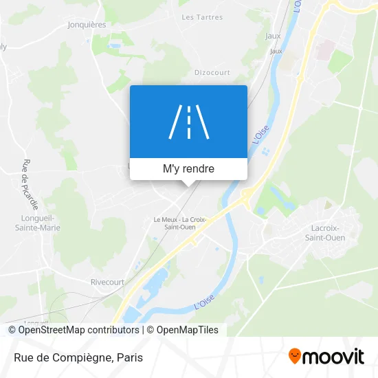 Rue de Compiègne plan