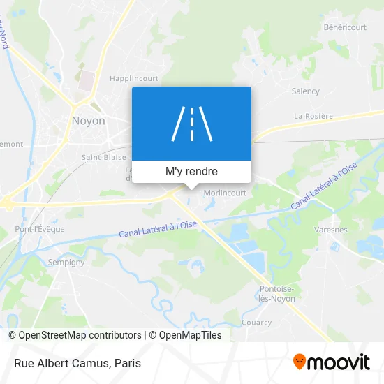 Rue Albert Camus plan
