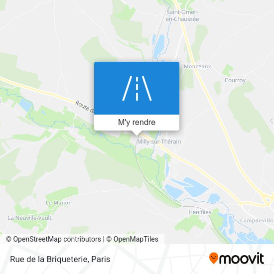 Rue de la Briqueterie plan