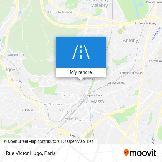 Rue Victor Hugo plan